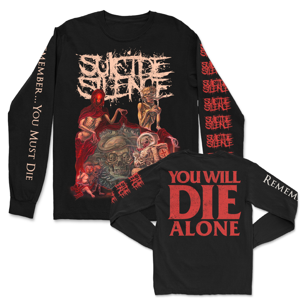 You Will Die Alone Long Sleeve (Black)