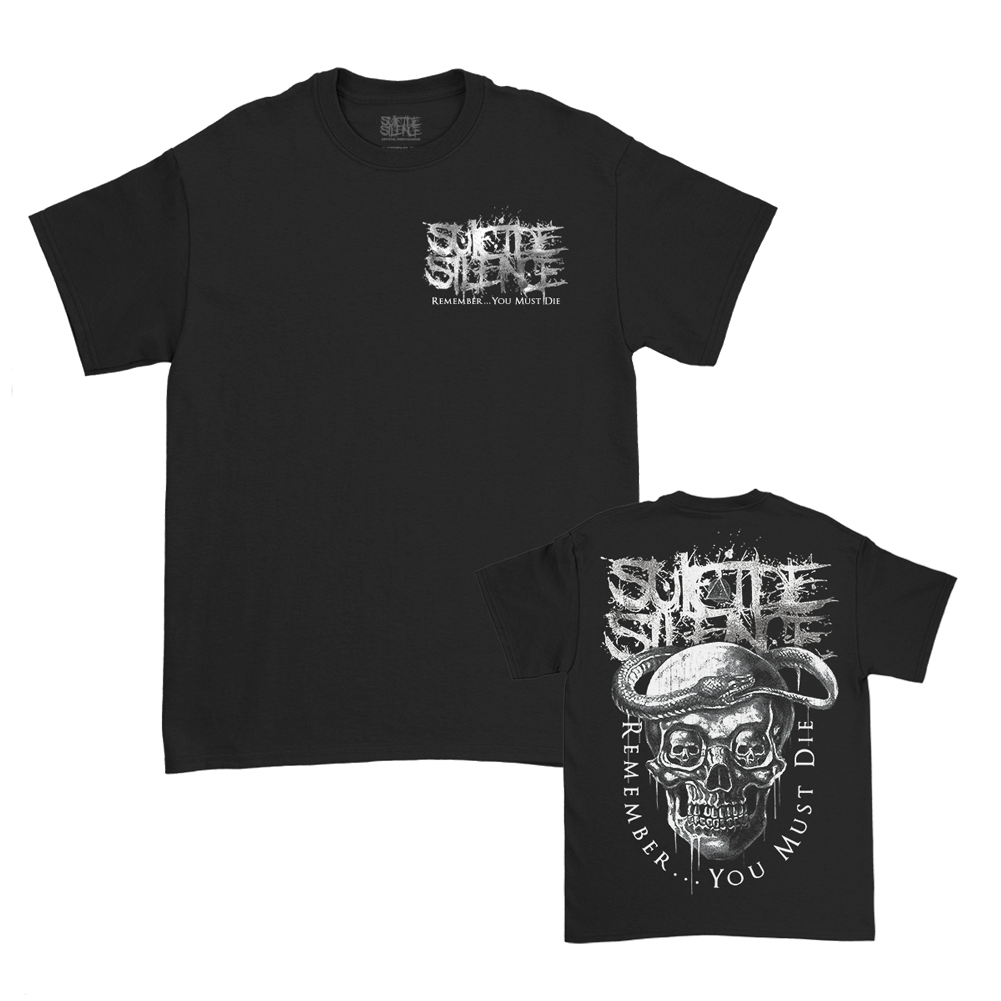 RYMD Snake Skull T-Shirt (Black)