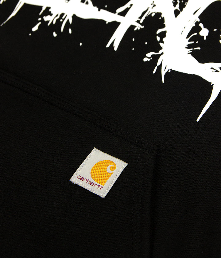 Suicide Silence Carhartt Logo Hooded Sweatshirt