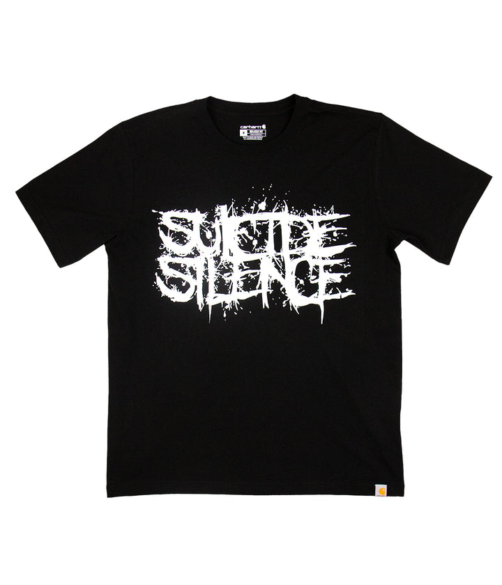 Suicide Silence Carhartt White Logo Shirt