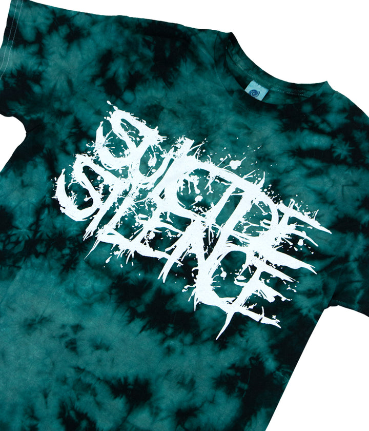 Suicide Silence Crystal Jade Logo Tie Dye Shirt