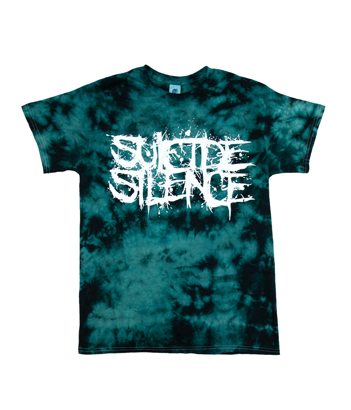 Suicide Silence Crystal Jade Logo Tie Dye Shirt
