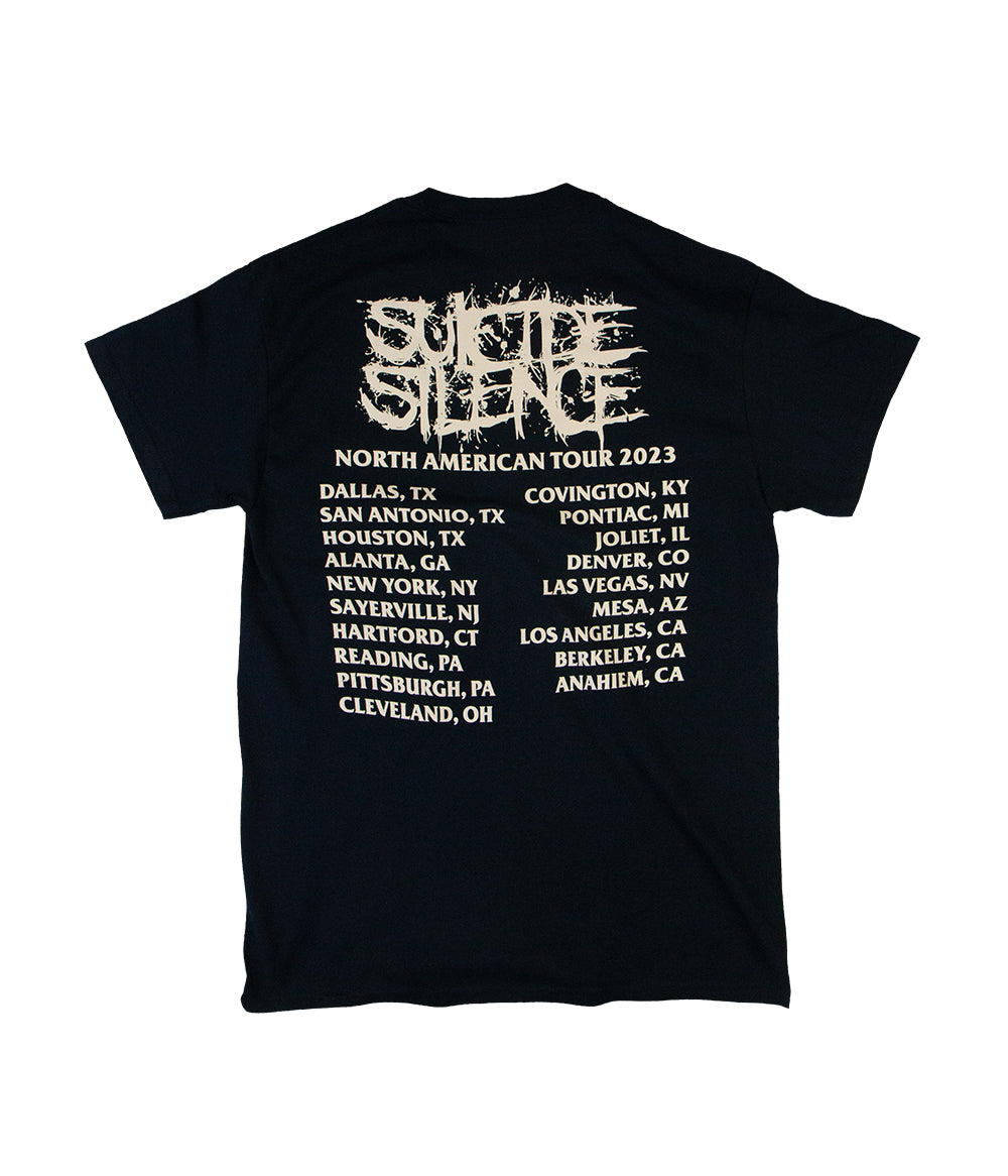 Suicide Silence RYMD Cover Tour Shirt 2023