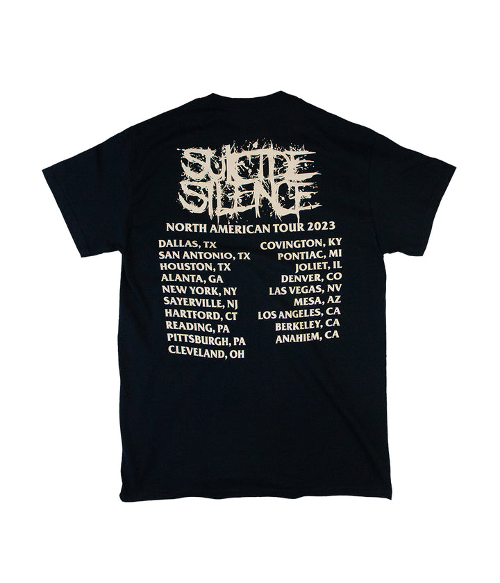 Suicide Silence RYMD Cover Tour Shirt 2023