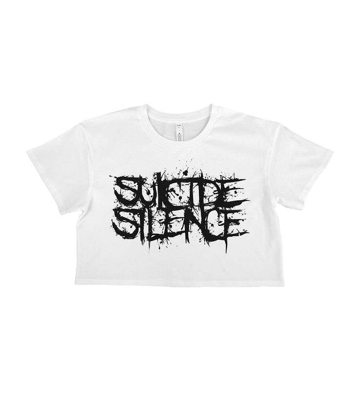 Suicide Silence SUSI Logo Womens Crop Top Shirt