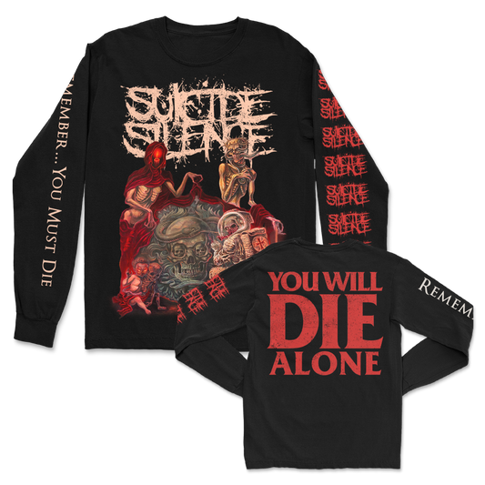 You Will Die Alone Long Sleeve (Black)
